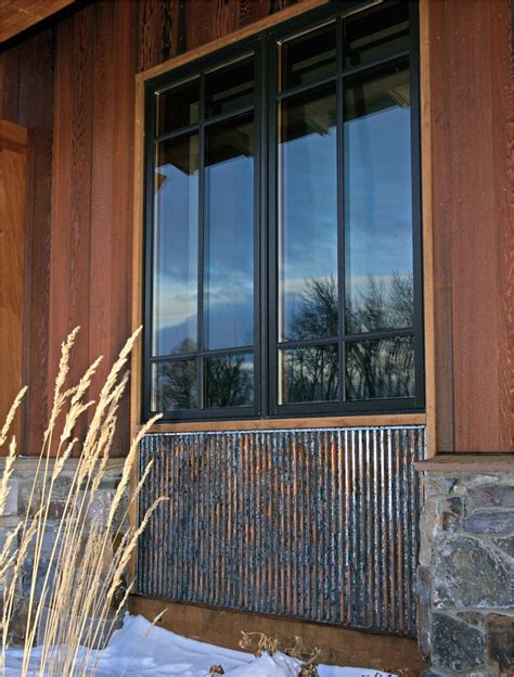 corrugated metal for wainscoatine house trim|wainscoting corrugated metal installation.